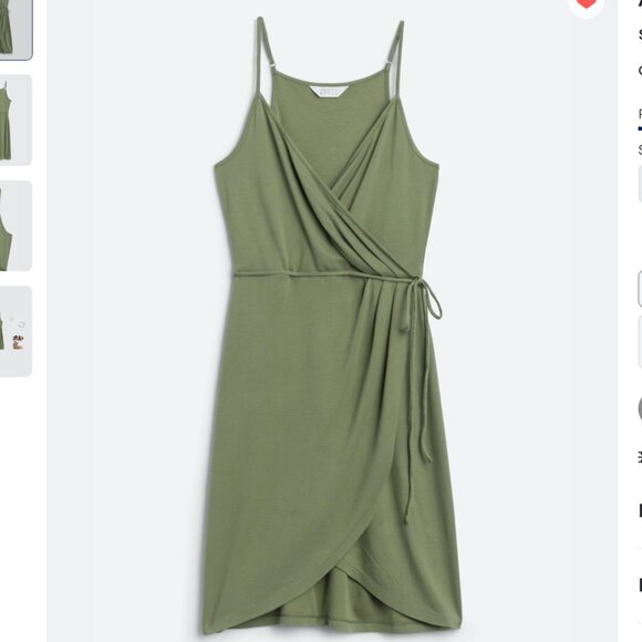 Annora Faux Wrap Knit Dress - Picture 1 of 2